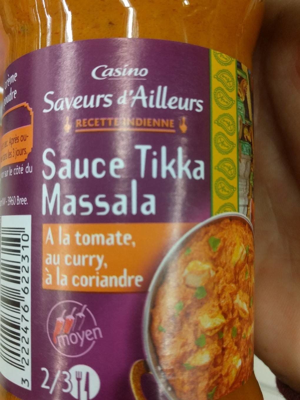 Casino Sauce tikka massala packshot