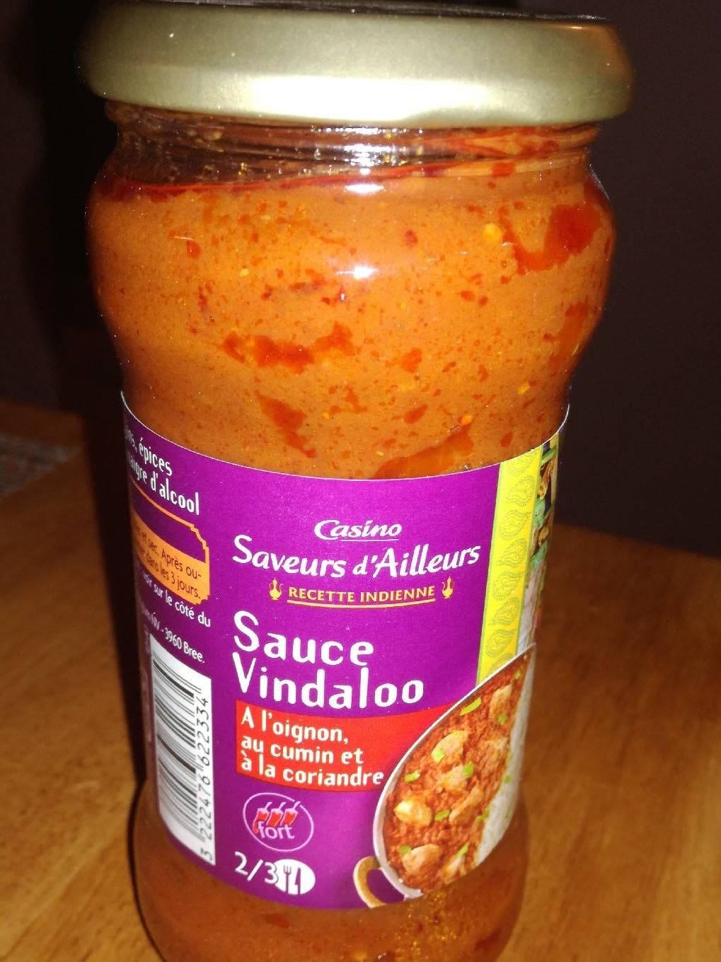 Casino Sauce Vindaloo packshot