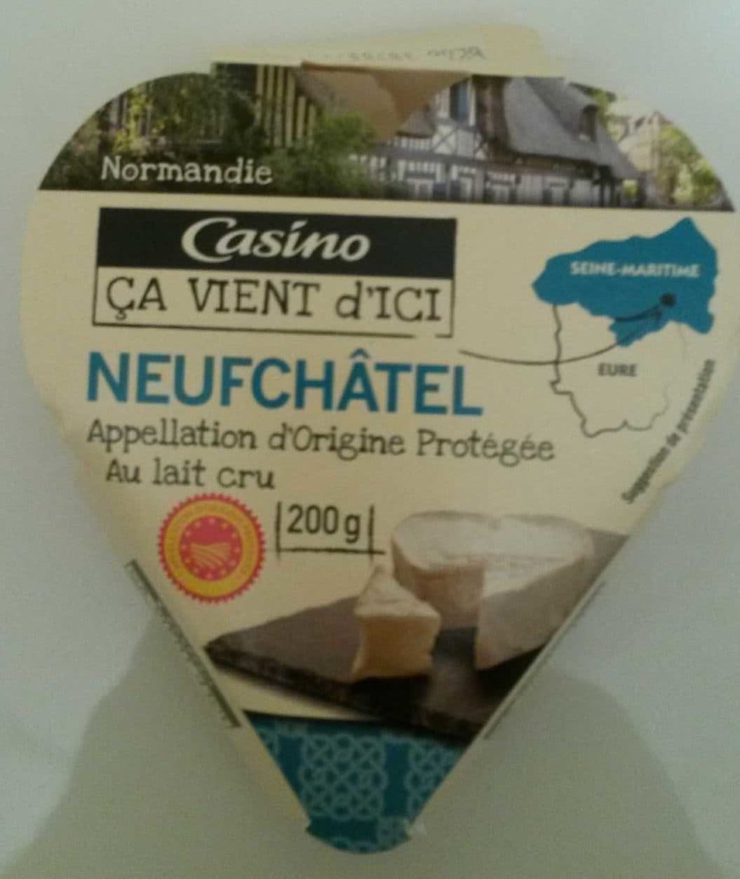 Casino Neufchâtel - Appellation d'Origine Protégée packshot