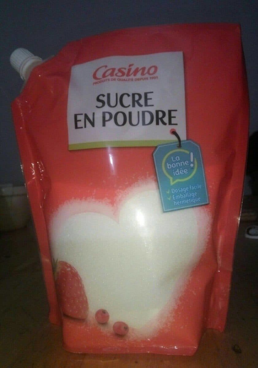 Casino sucre en poudre packshot