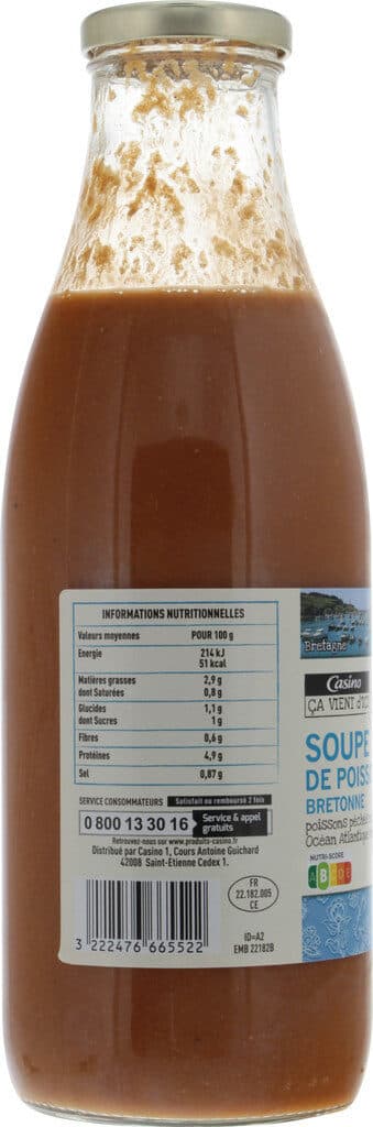 Casino Soupe de poissons bretonne packshot