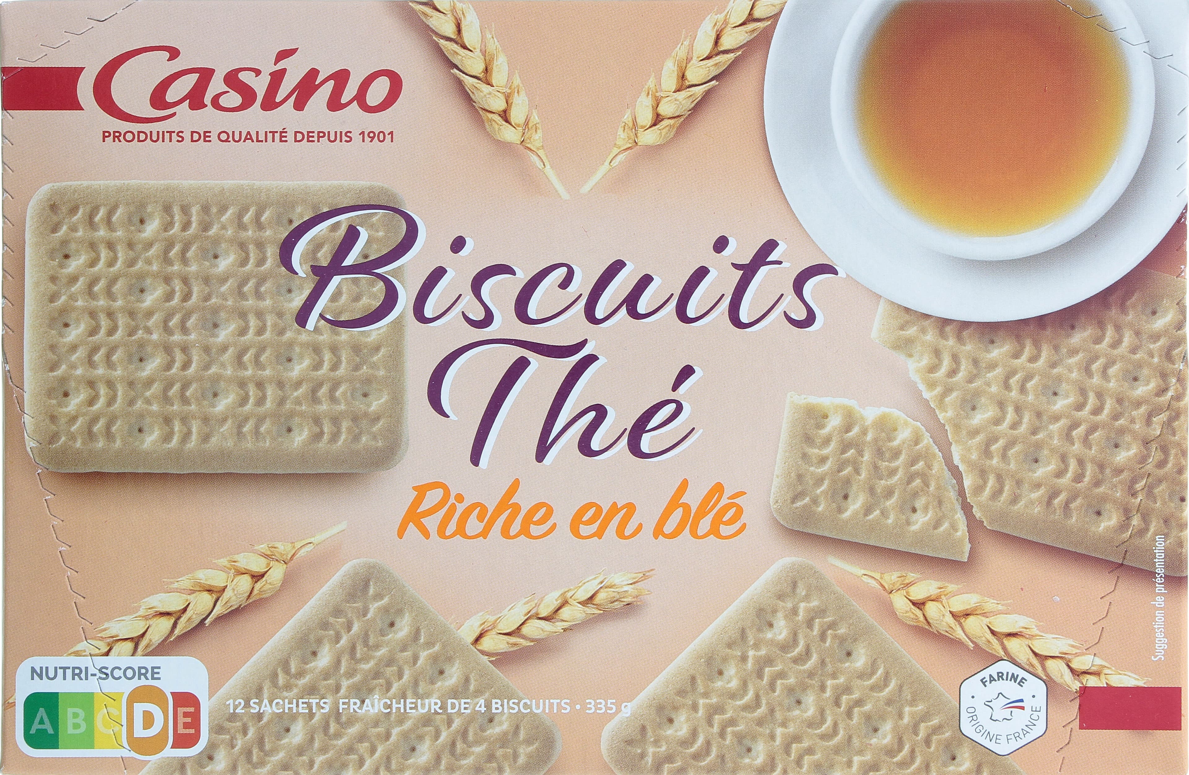 Casino Tea biscuits packshot