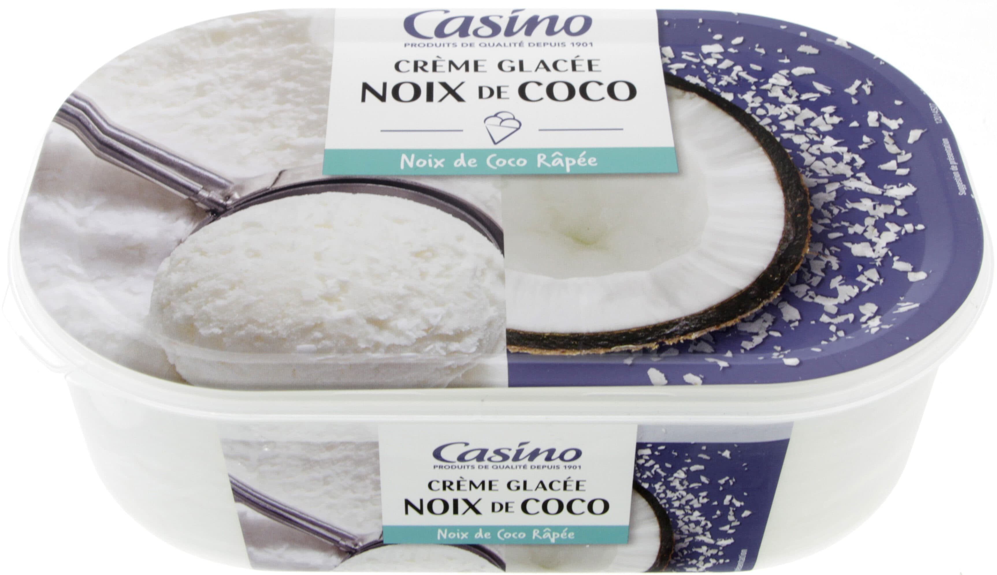 Casino Crème glacée noix de coco - Noix de coco râpée packshot