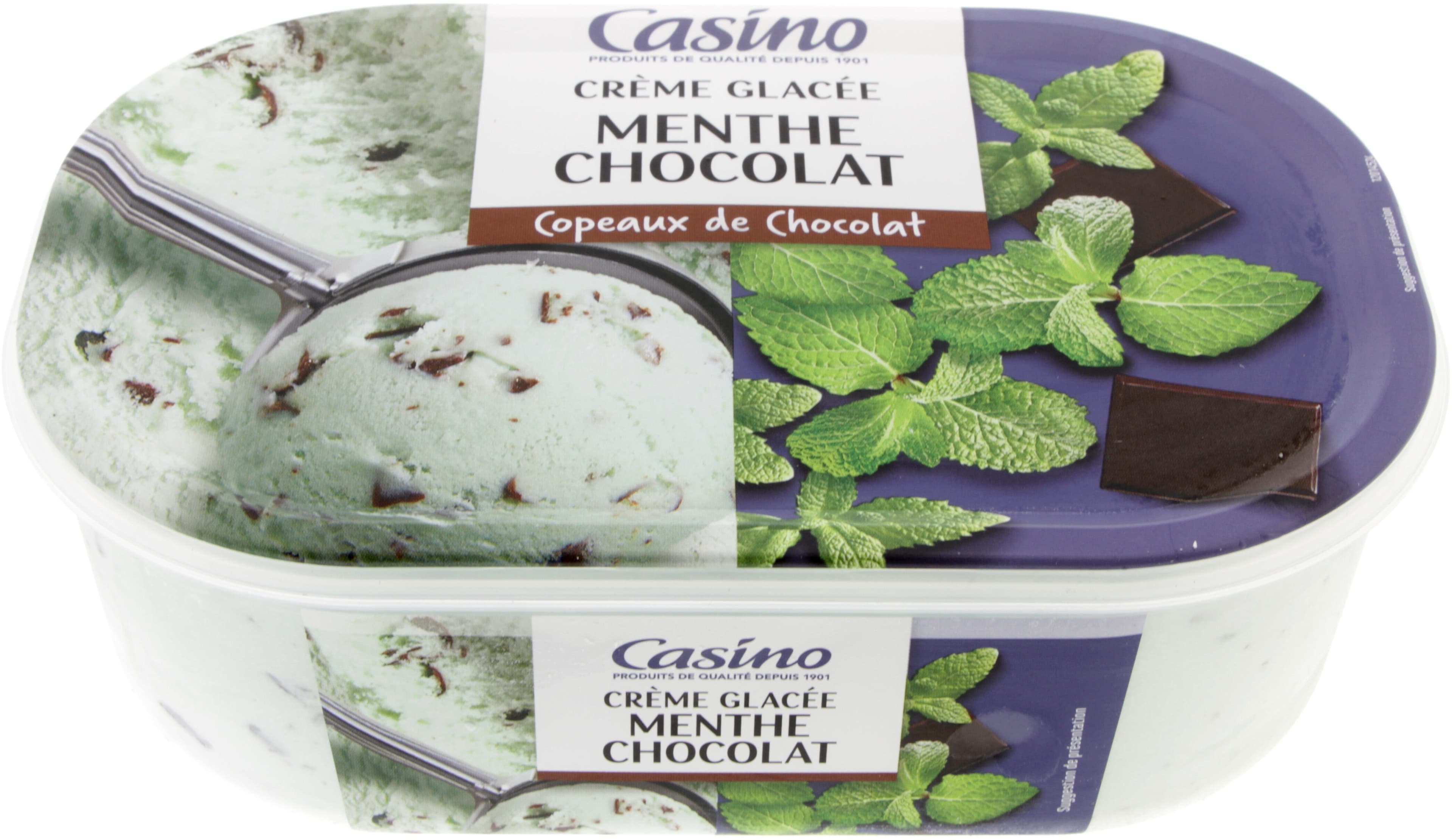 Casino Crème glacée menthe chocolat packshot