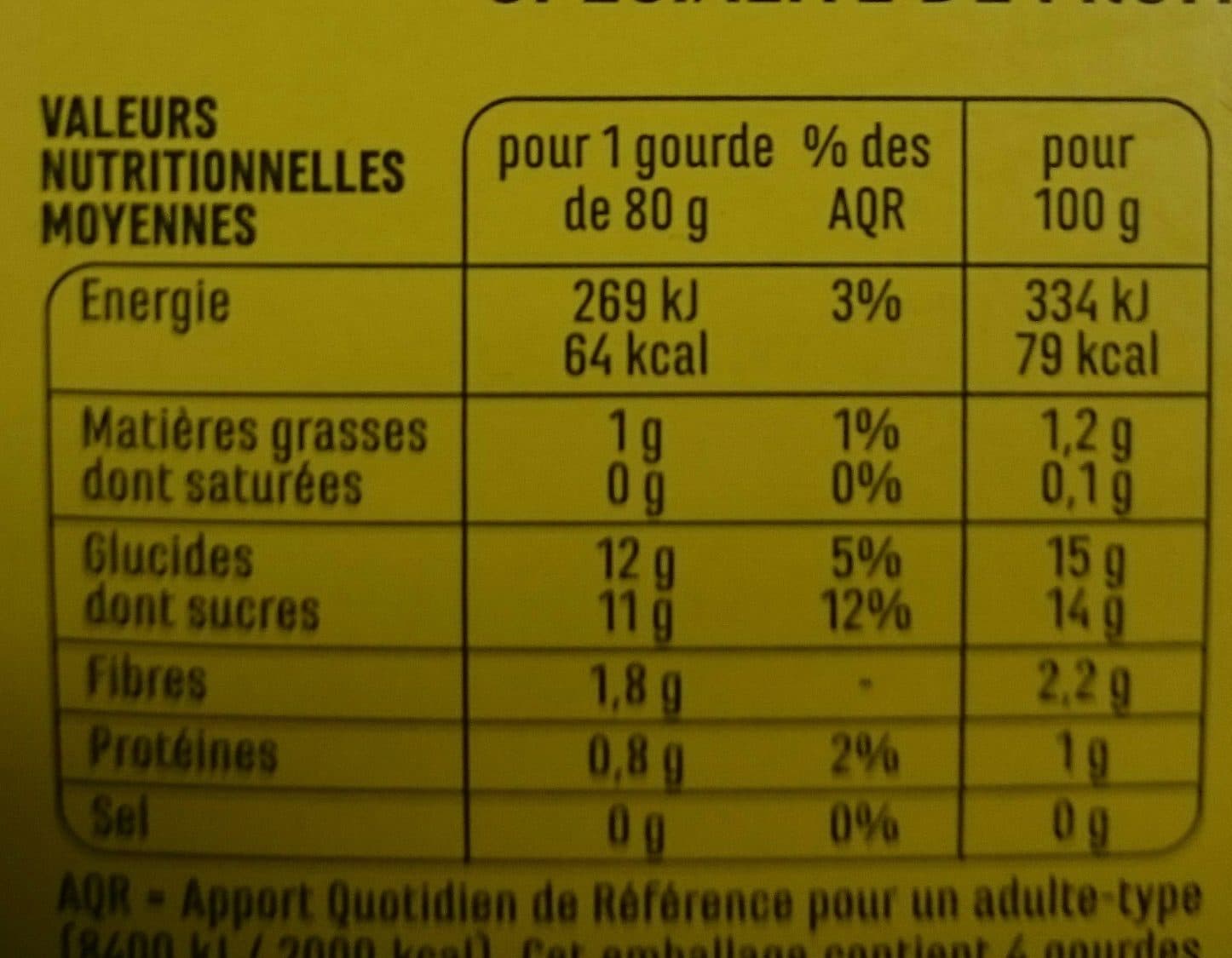 Casino Spécialité de fruits pomme poire amande packshot