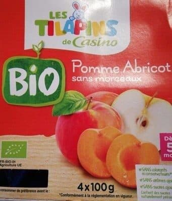 Casino Pomme et abricot sans morceaux packshot