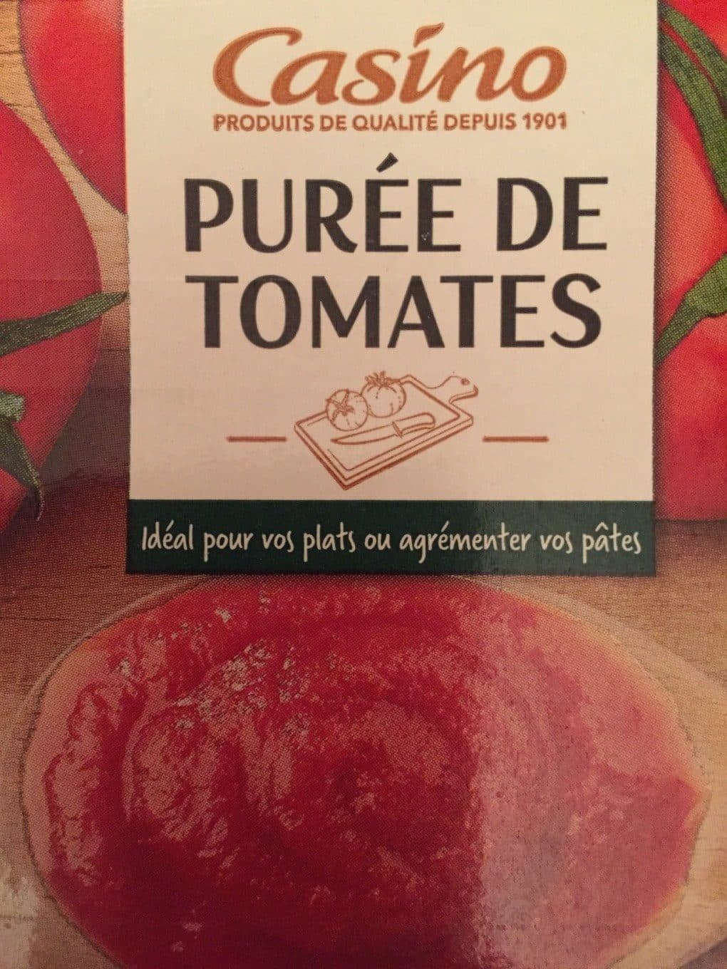 Casino Purée de tomates packshot
