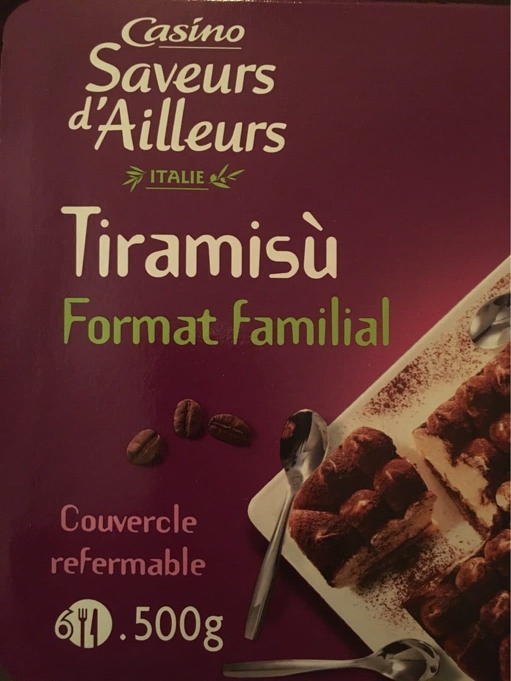 Casino Tiramisu - Format familial packshot