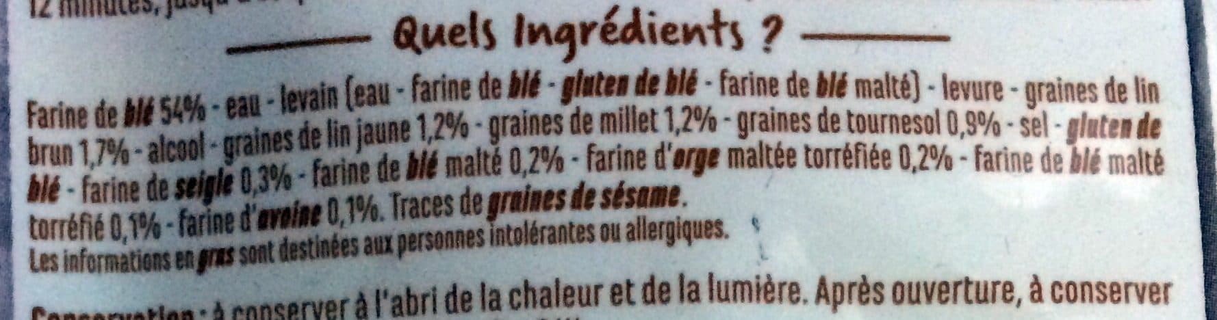Casino Baguette céréales et graines packshot