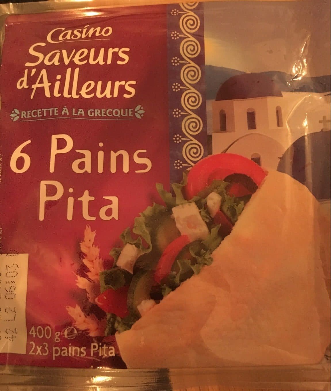 Casino 6 Pains Pita packshot
