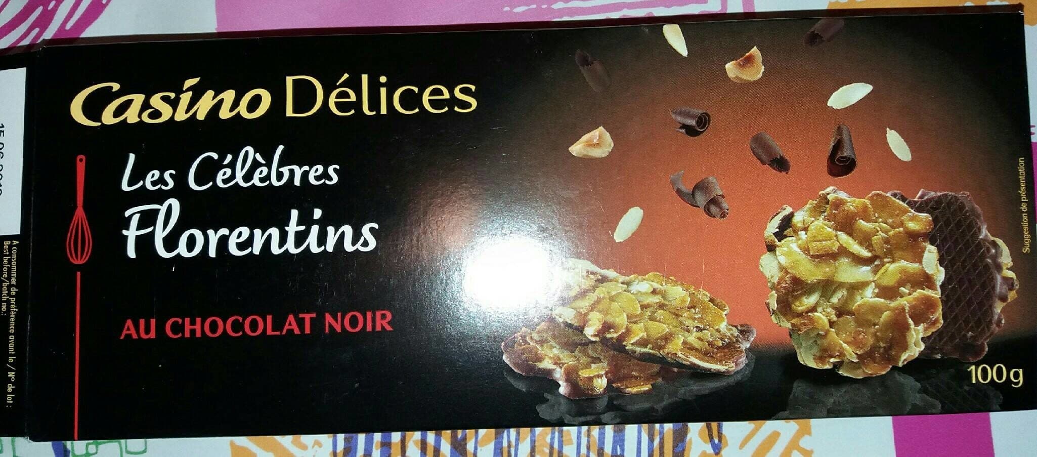 Casino Les Célèbres Florentins au chocolat noir packshot