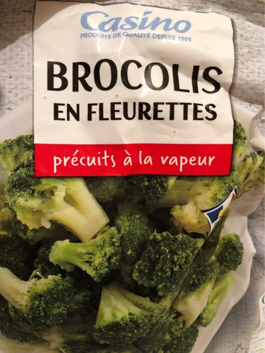 Casino Brocolis en fleurettes précuits à la vapeur packshot