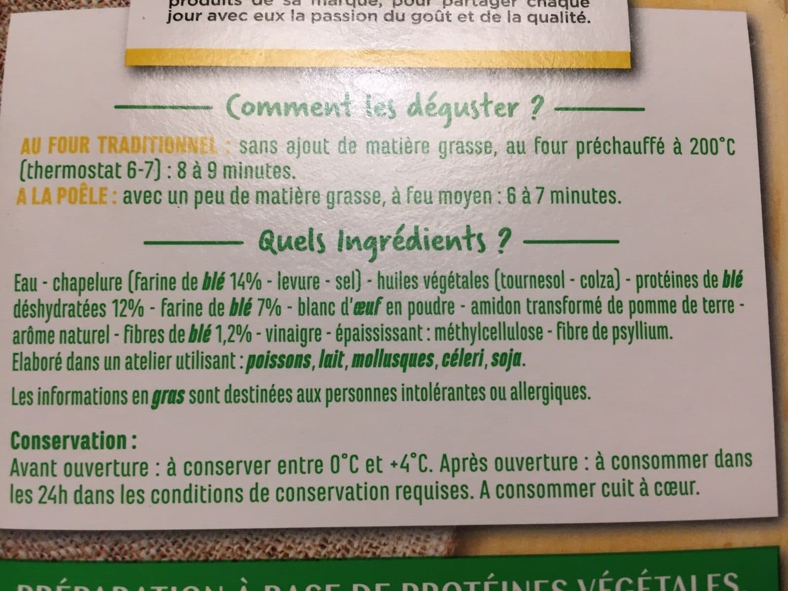 Casino Escalope de blé panée packshot