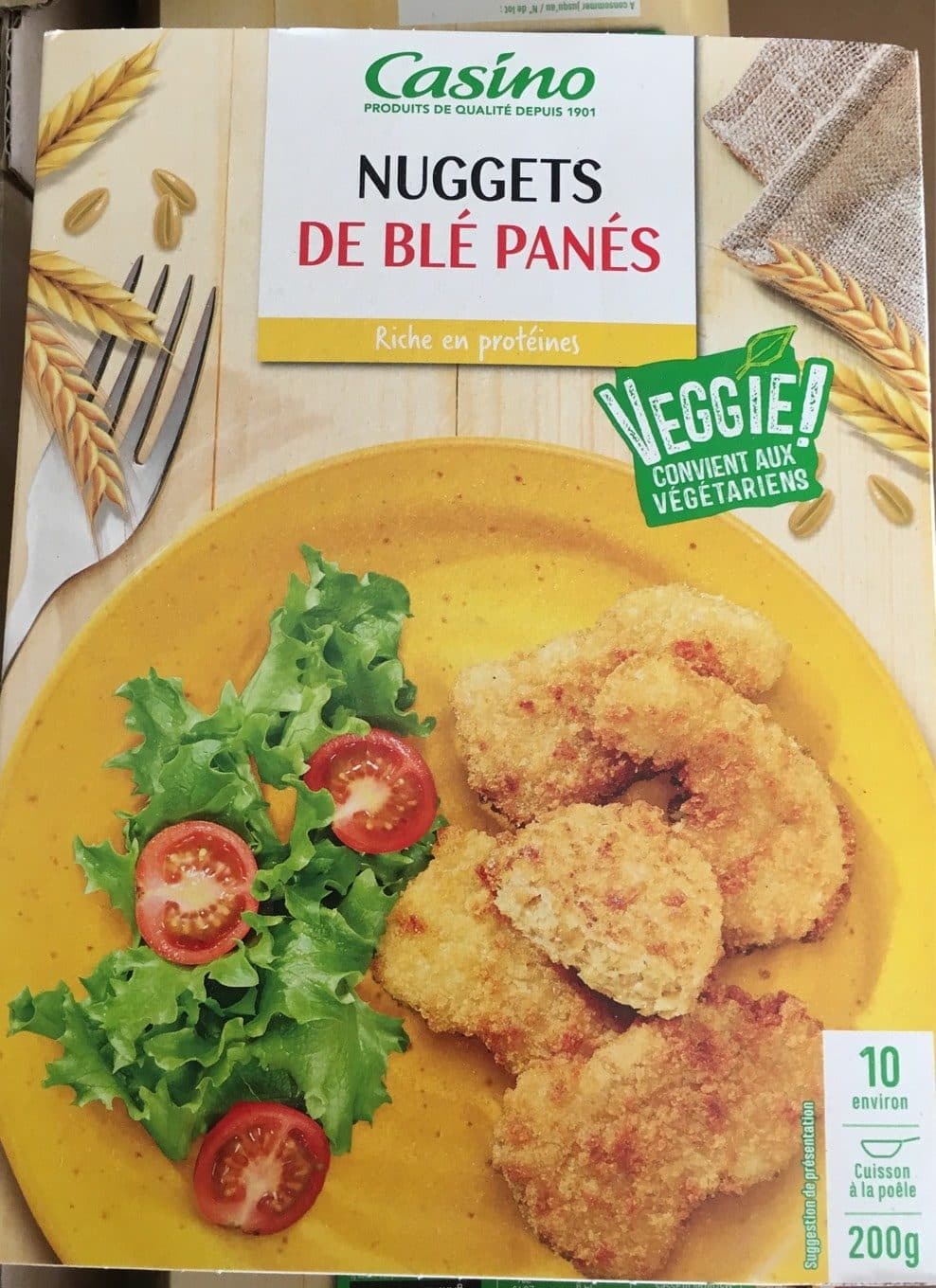 Casino Nuggets de blé packshot