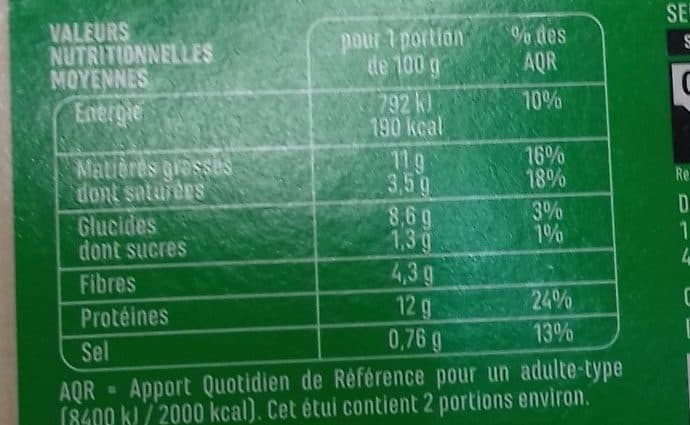 Casino Galettes tofu & emmental packshot
