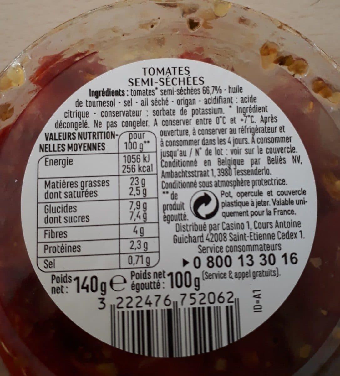 Casino Tomates semi-séchées packshot