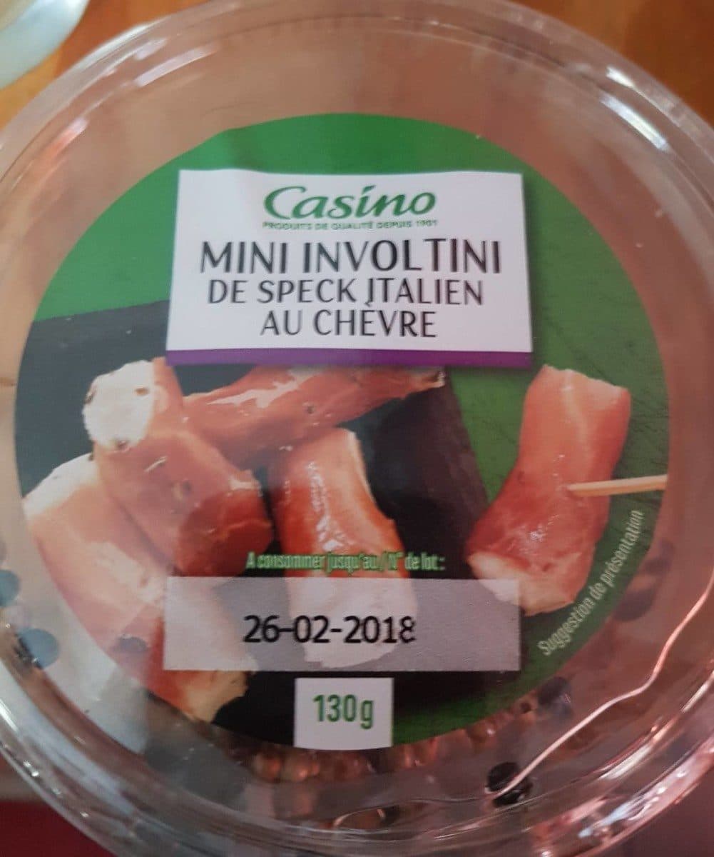 Casino Mini involtini de speck italien au chèvre packshot