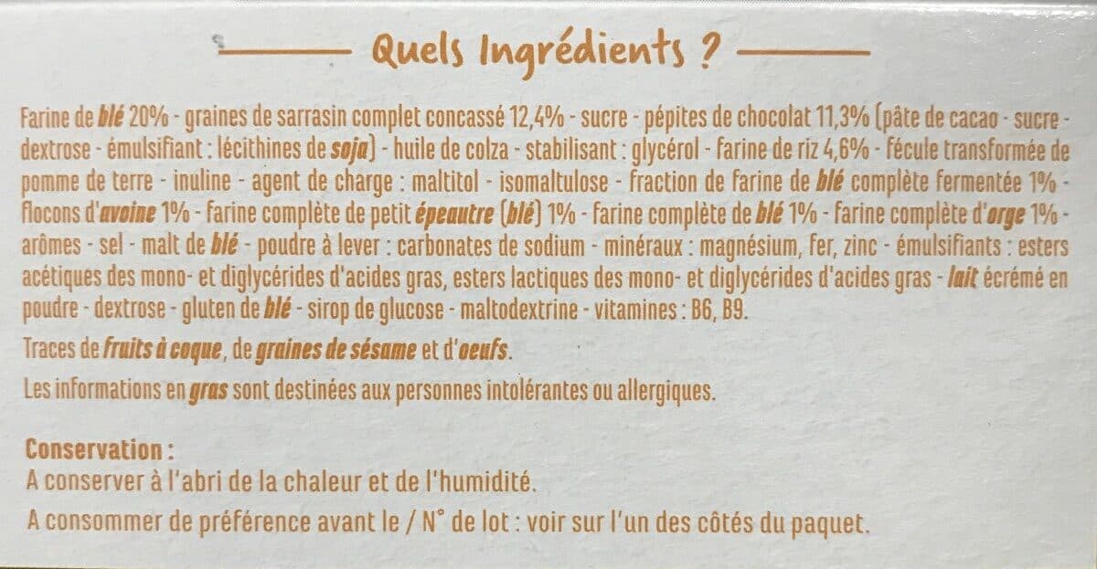 Casino Biscuits matin moelleux aux pépites de chocolat packshot
