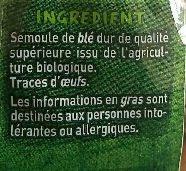 Casino Macaroni complètes bio packshot