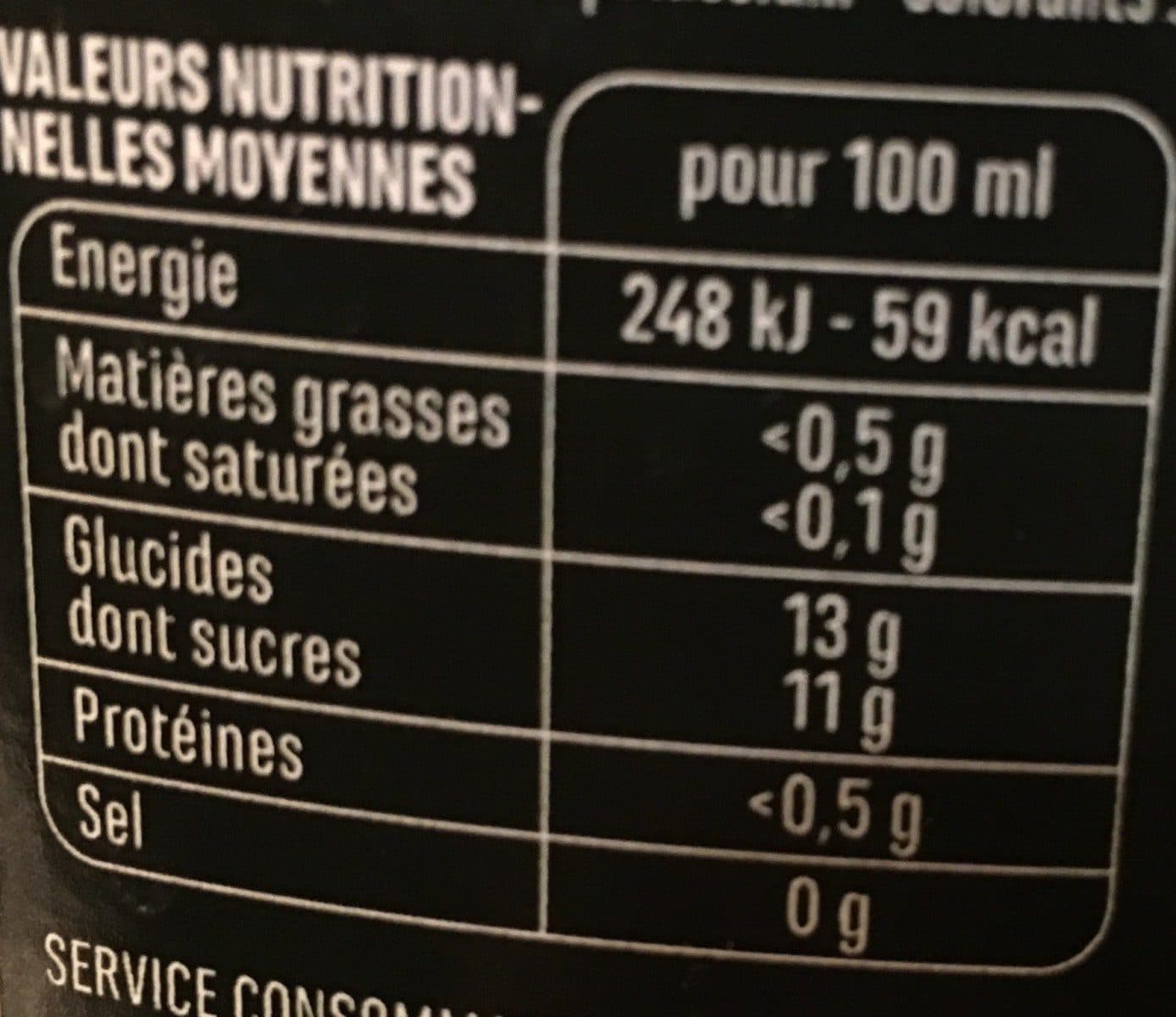 Open Food Facts Cocktail sans alcool citron vert kiwi packshot