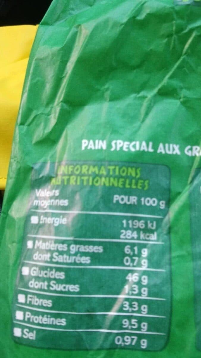 Casino Pain aux graines de tournesol et aux maïs biologie packshot