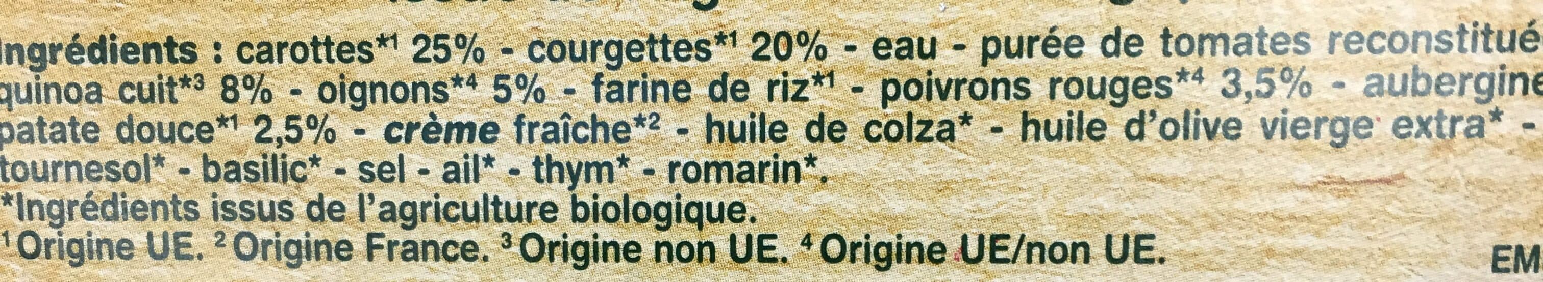 Casino Légumes, quinoa Bio avec morceaux - Dès 8 mois BIO packshot