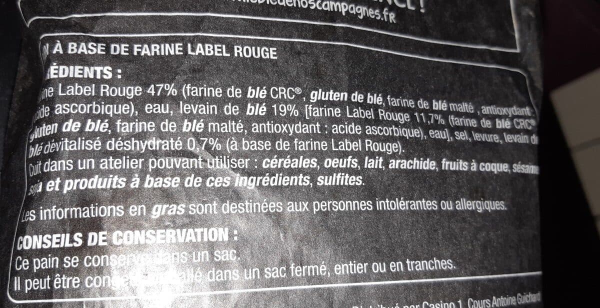 Casino Pavé à base de farine Label Rouge packshot