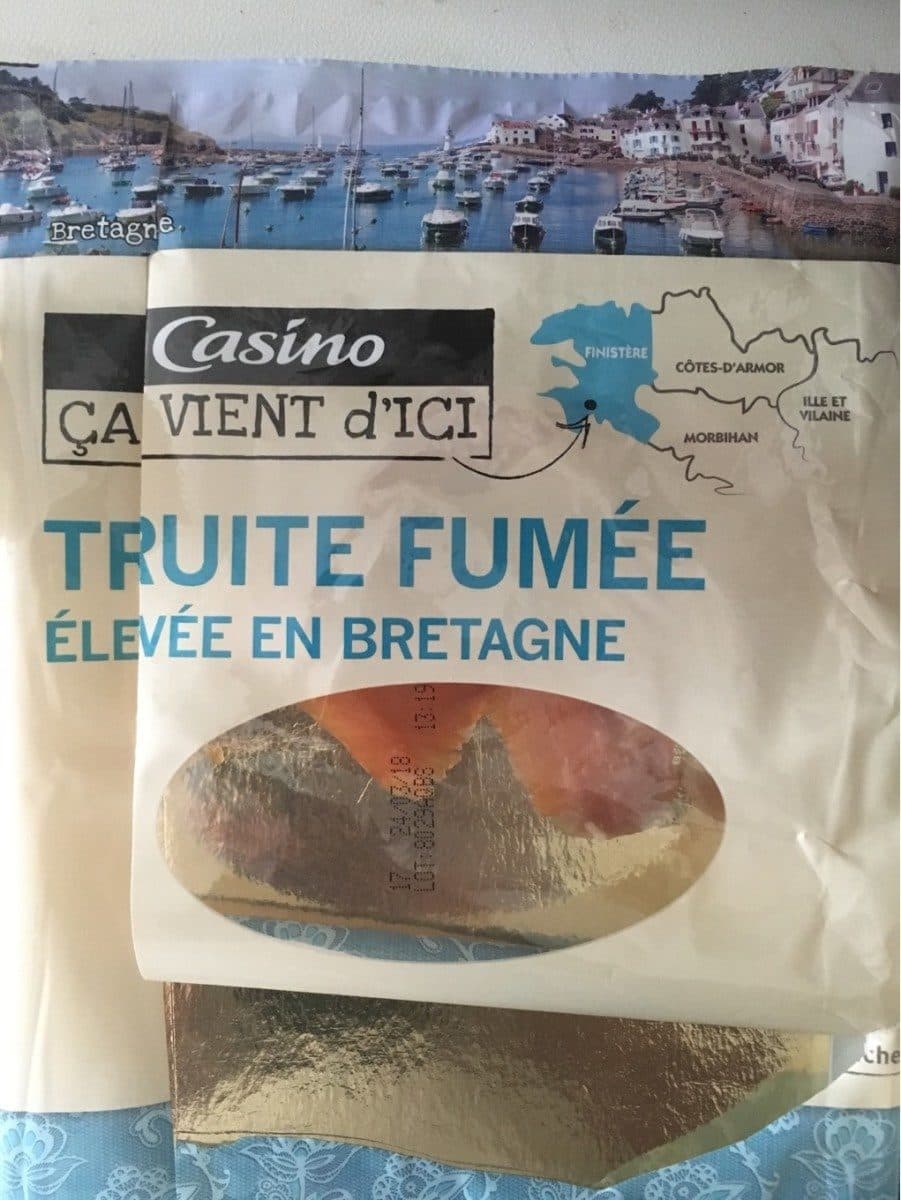 Casino Truite fumée élevée en eau douce en Bretagne packshot