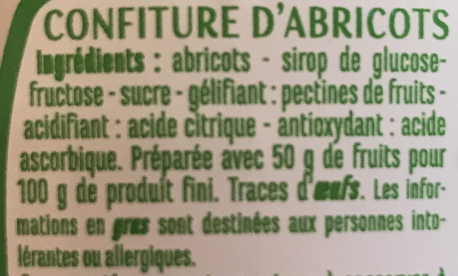 Casino Confiture d'abricots packshot