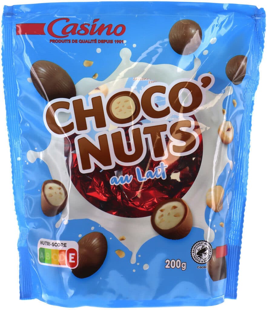 Casino Choco'Nuts au lait packshot