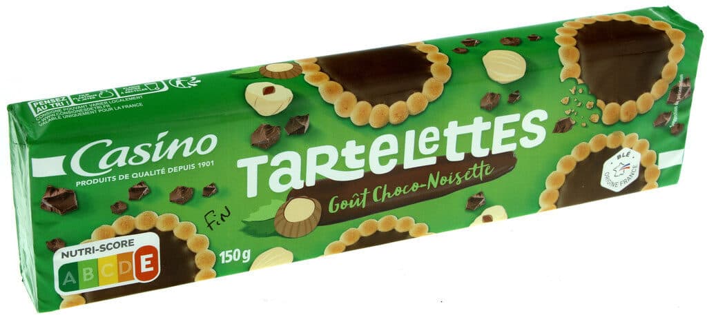 Casino Tartelettes goût choco-noisette packshot