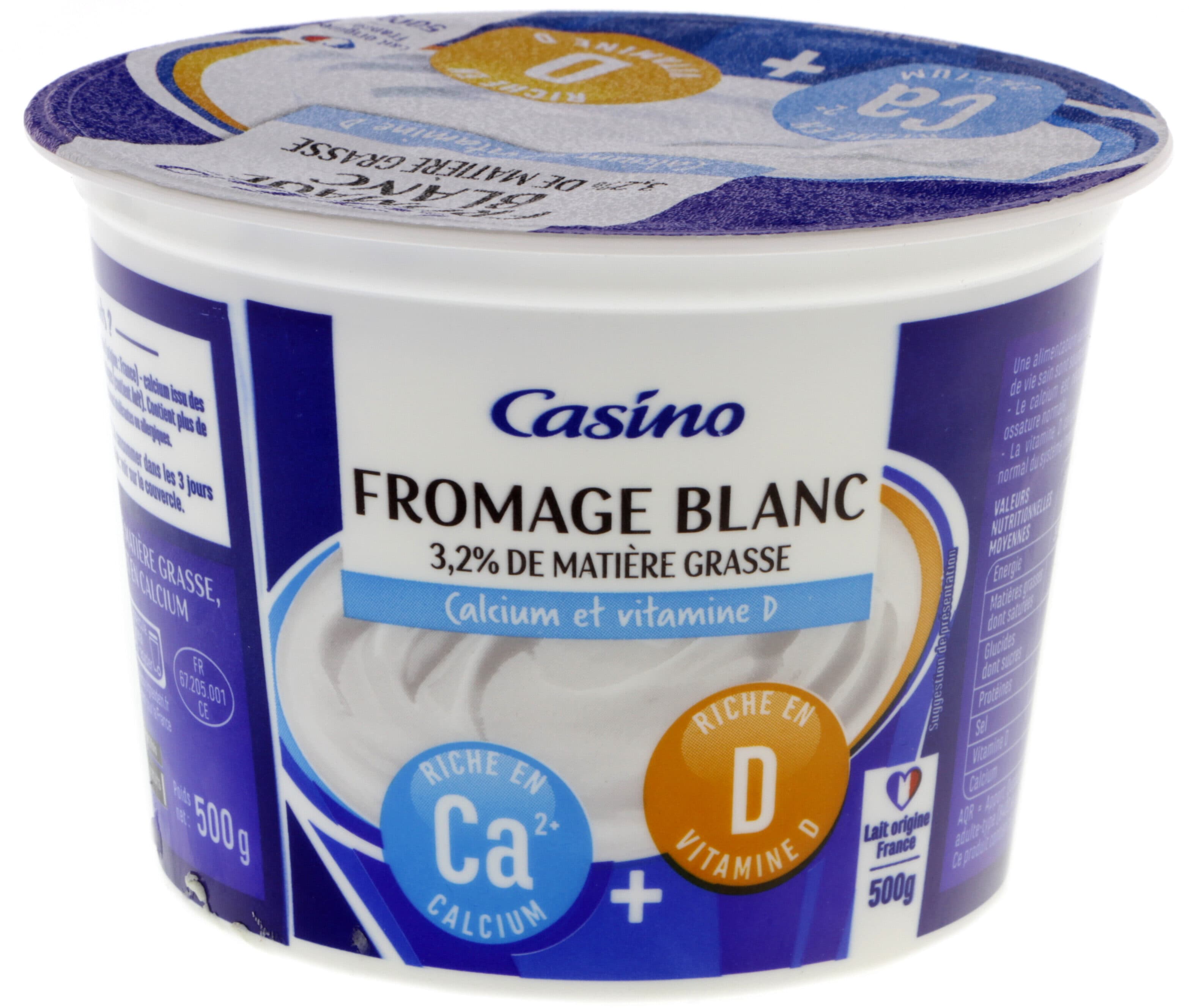 Casino Fromage blanc 3,2% MG packshot