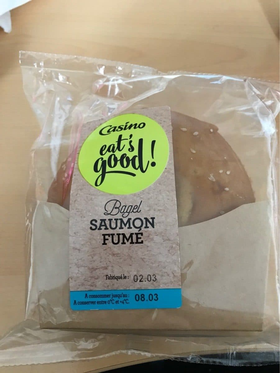 Méchamment Bon BAGEL SAUMON FRUME packshot