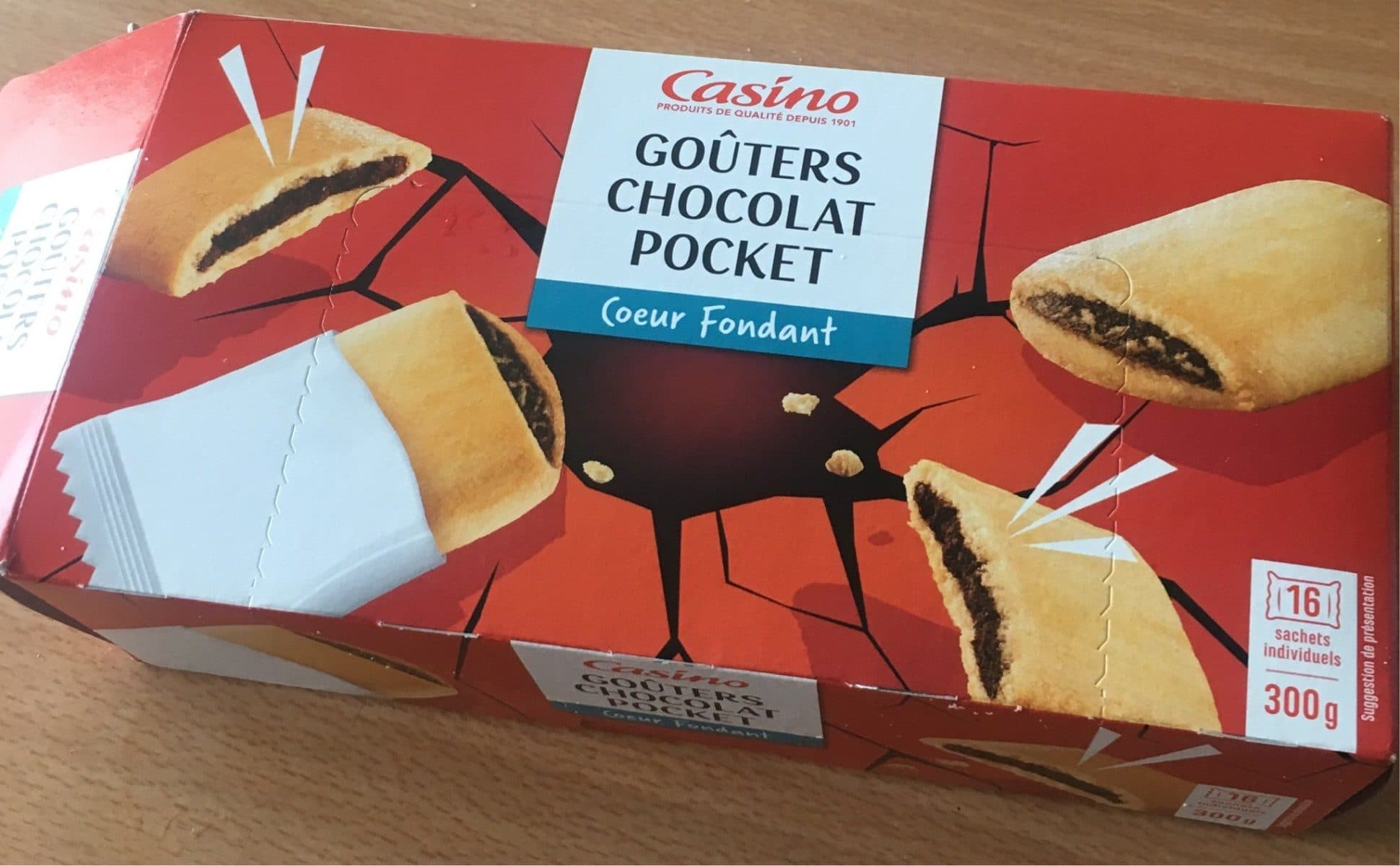 Casino Goûter Chocolat pocket packshot