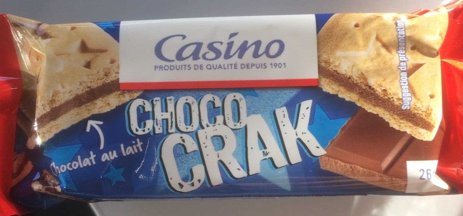 Casino Choco crack chocolat au lait packshot