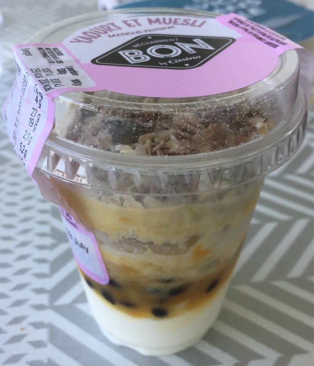 Eat's Good Yaourt muesli mangue passion packshot