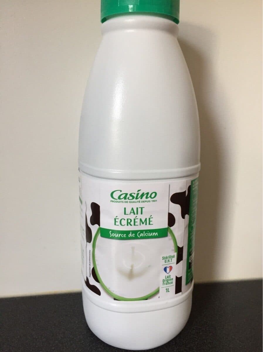 Casino Lait écrémé stérilisé UHT packshot