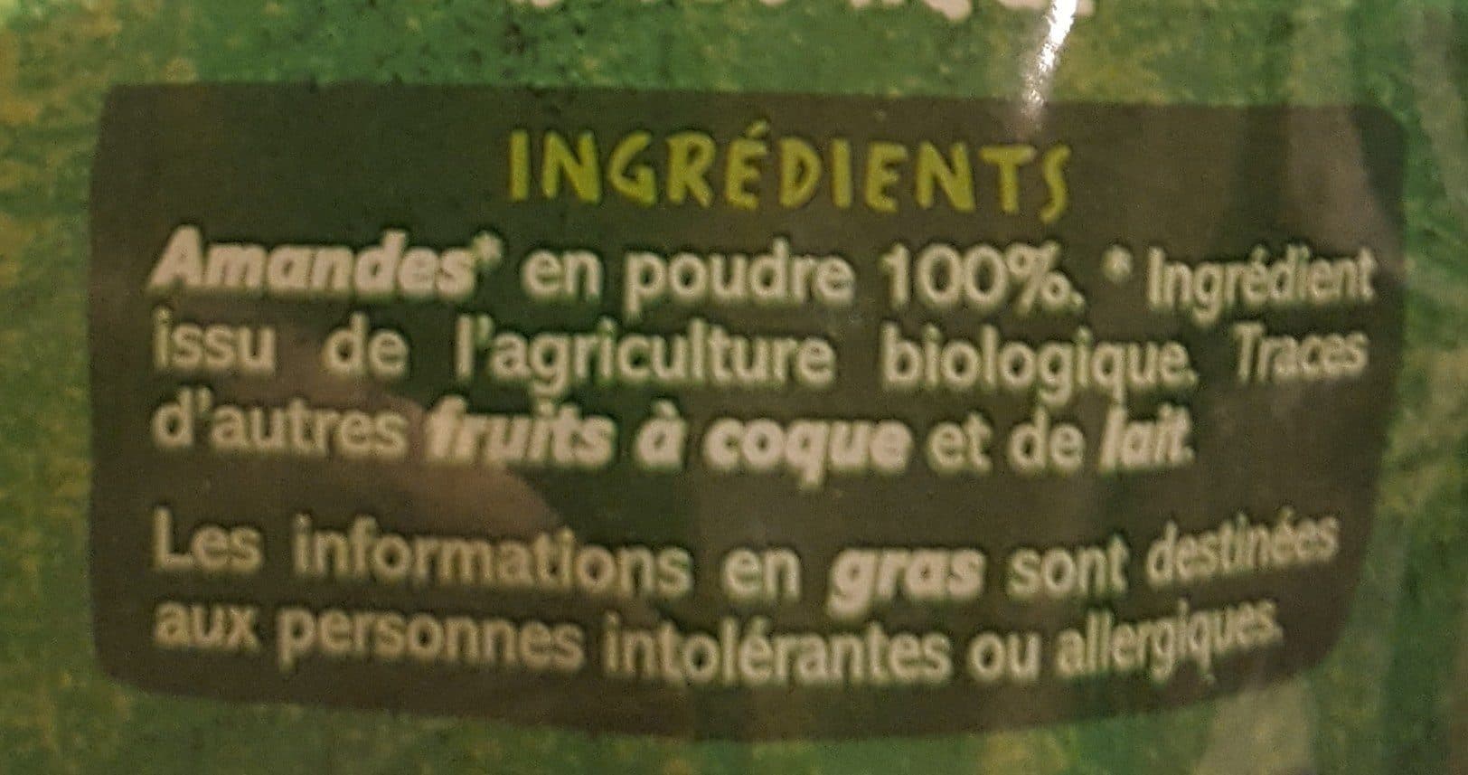 Casino Amandes en poudre bio packshot