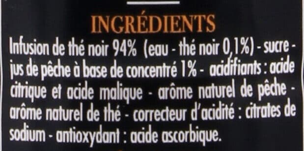 Casino Boisson à l'infusion de thé noir saveur pêche packshot