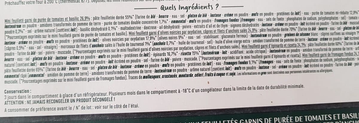 Casino 30 mini feuilletes saveurs du sud packshot