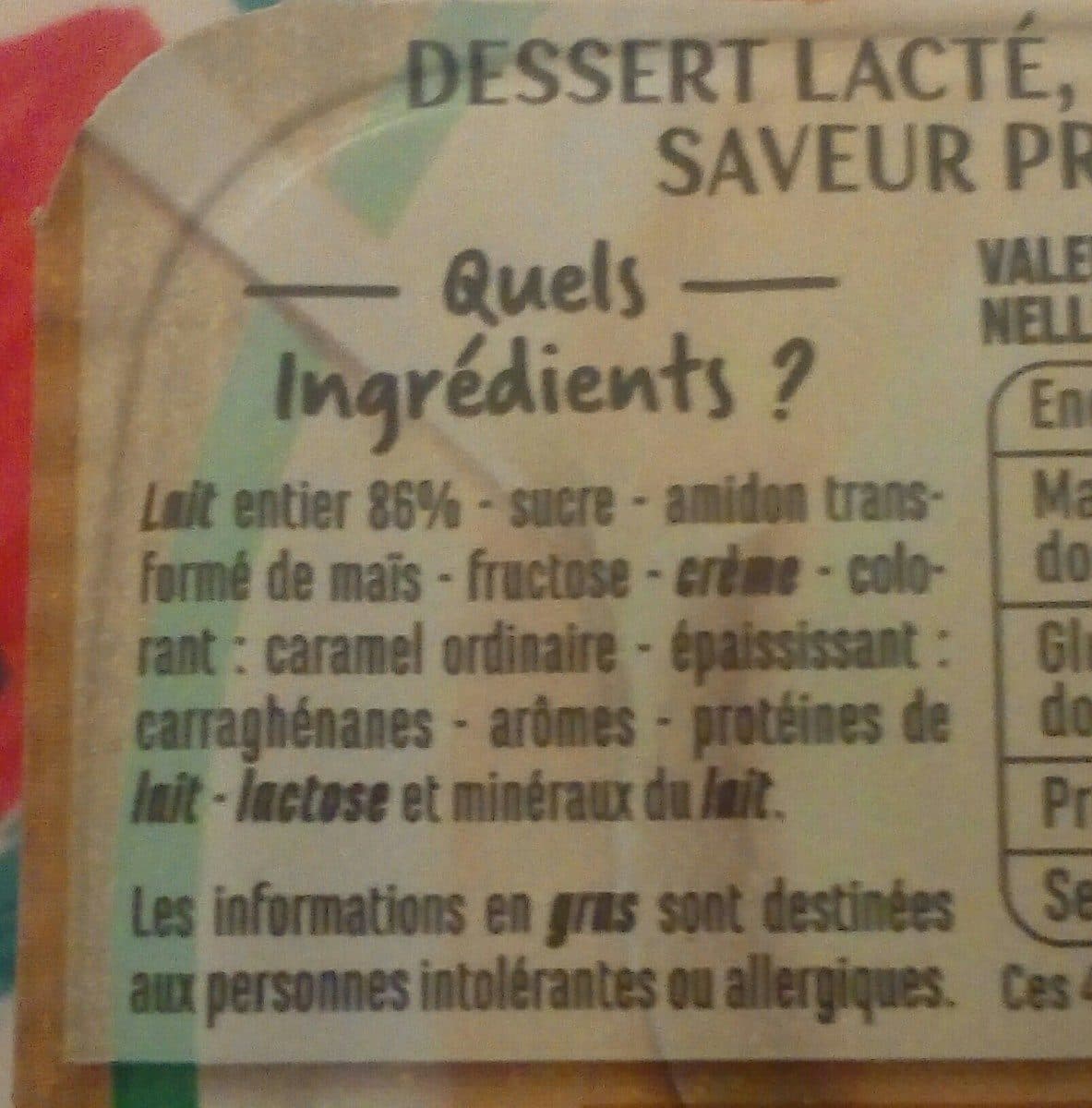 Casino Crème dessert saveur praliné - Au lait entier packshot