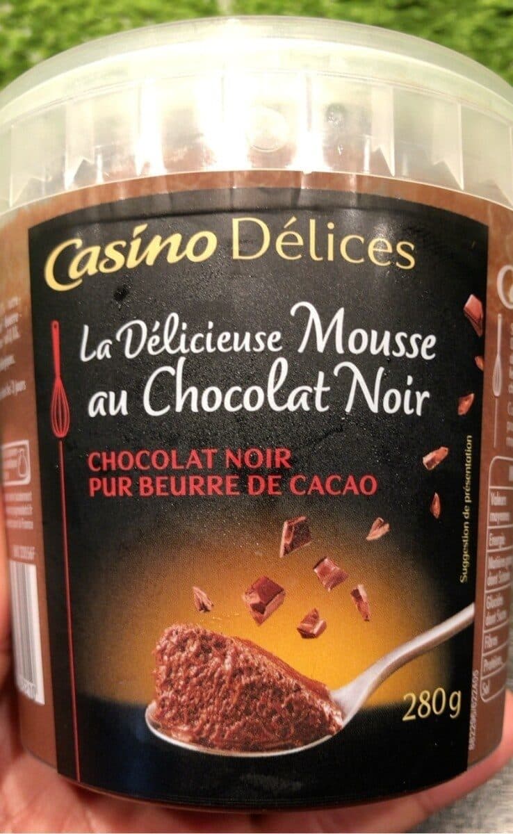 Casino La Délicieusz Mousse au Chocolat Noir pur beurre de cacao packshot