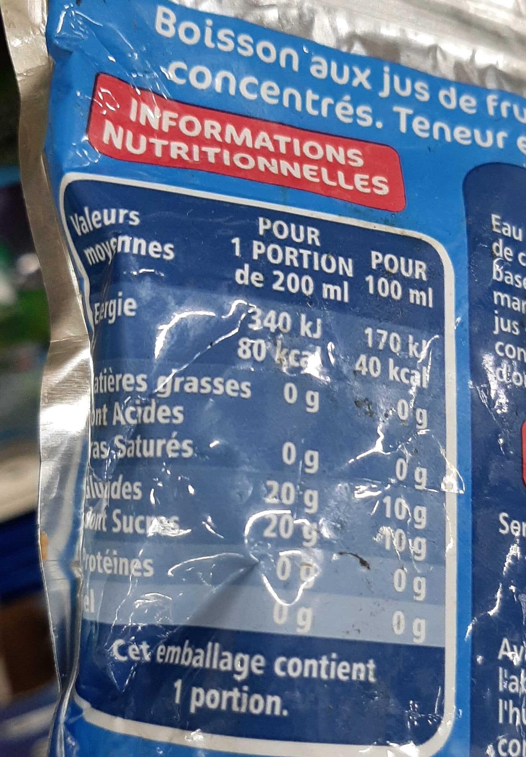 Casino Boisson aux jus de fruits à base de concentrés orange packshot
