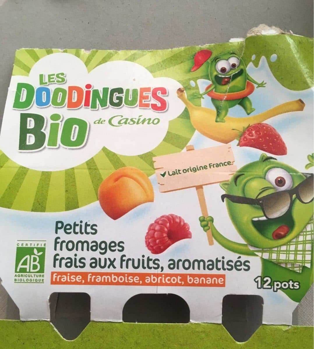 casino Petits fromages frais aux fruits, aromatisés BIO packshot