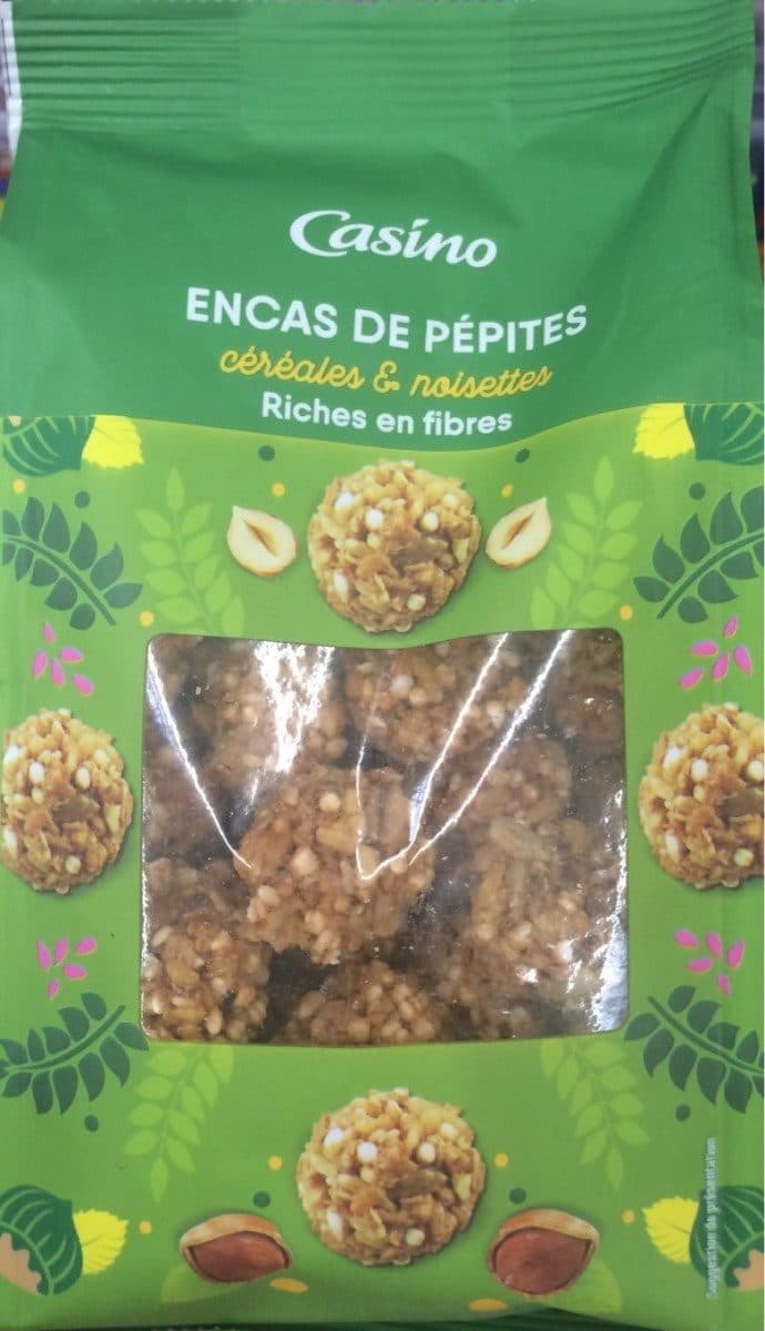 casino Encas de pépites céréales & noisettes packshot