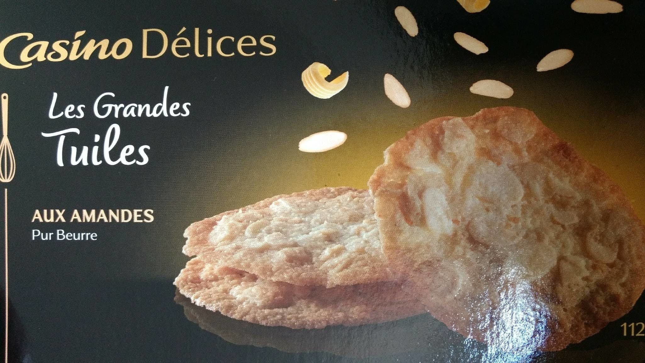 Casino Délices Les grandes tuiles aux amandes packshot