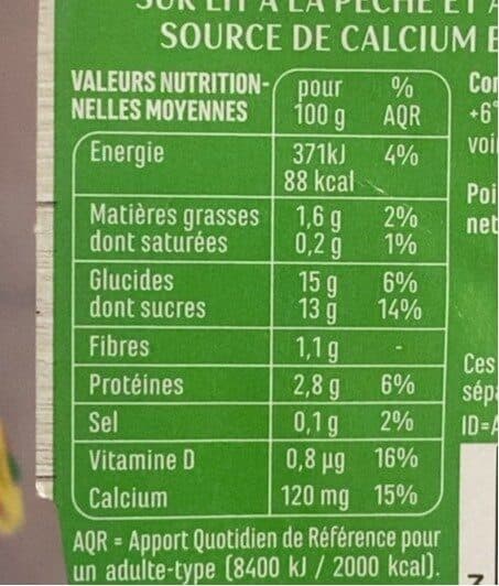 Casino Soja sur lit de pêche packshot