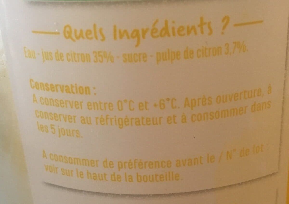 Casino Boisson citrons préssés packshot