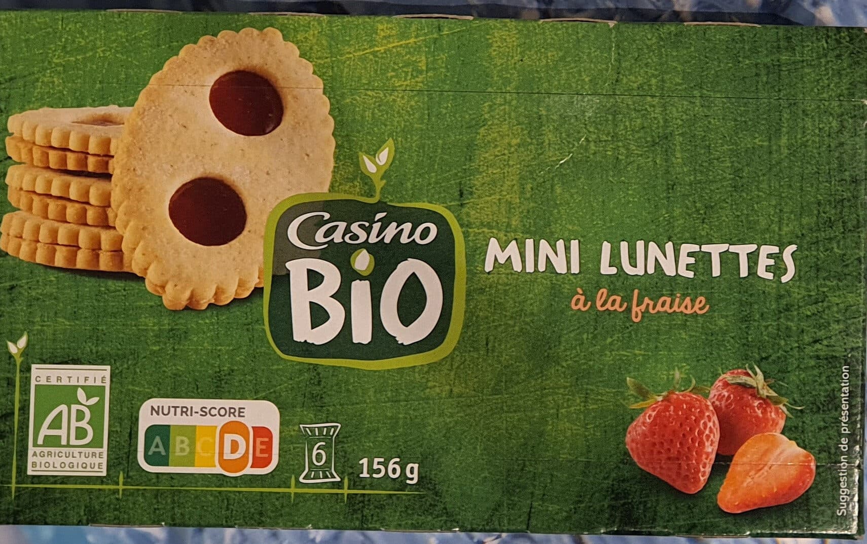 Casino Mini lunettes à la fraise packshot