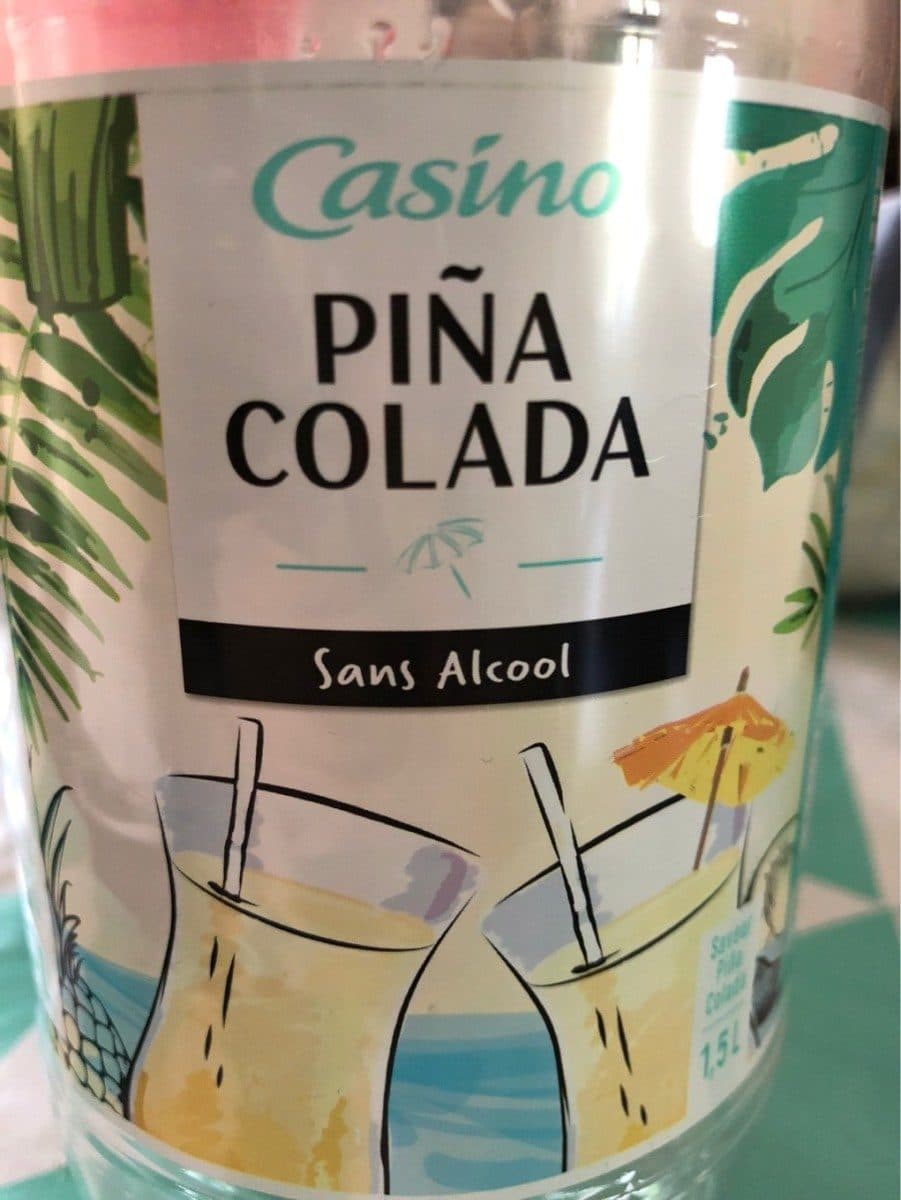 Casino Boisson gazeuse aromatisée façon piña-colada packshot